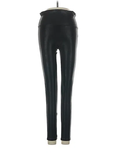 Pre-owned Spanx Active Pants In Black