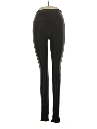 Pre-owned Spanx Active Pants In Black