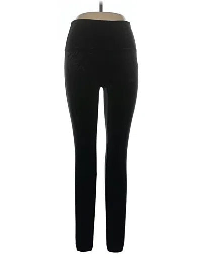 Pre-owned Spanx Active Pants In Black