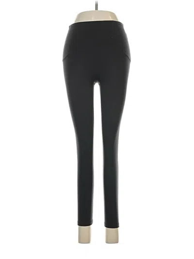 Pre-owned Spanx Active Pants In Black