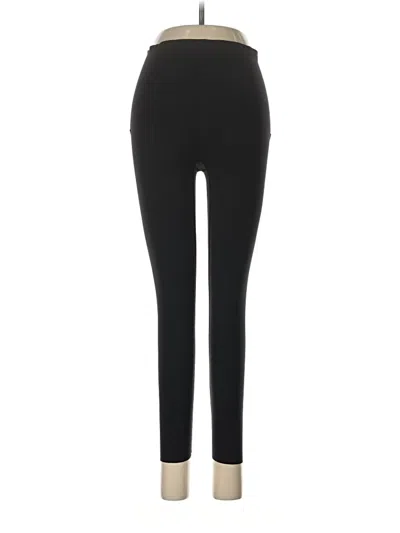 Pre-owned Spanx Active Pants In Black