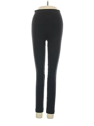 Pre-owned Spanx Active Pants In Black