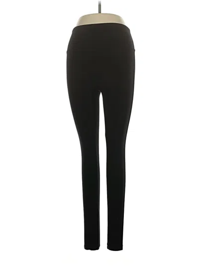 Pre-owned Spanx Active Pants In Black