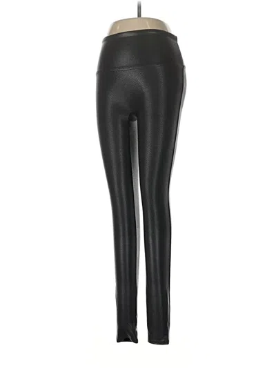 Pre-owned Spanx Active Pants In Black