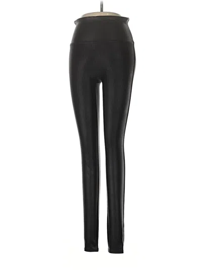 Pre-owned Spanx Active Pants In Black