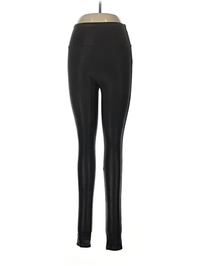Pre-owned Spanx Active Pants In Black
