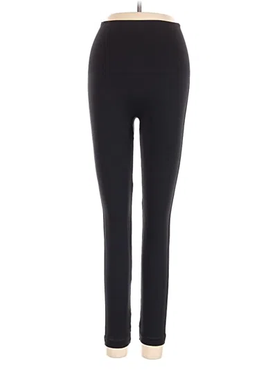 Pre-owned Spanx Active Pants In Black