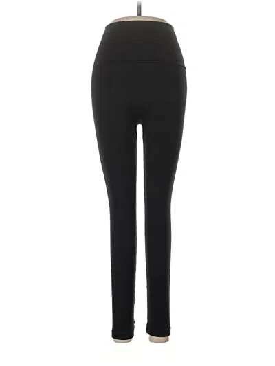 Pre-owned Spanx Active Pants In Black