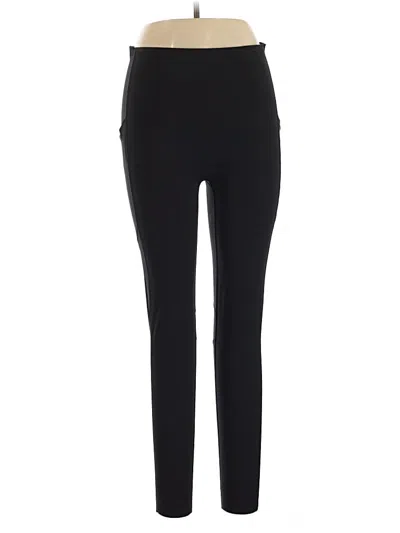 Pre-owned Spanx Active Pants In Black