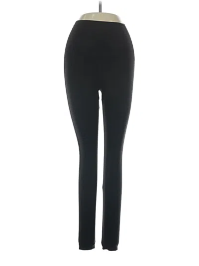 Pre-owned Spanx Active Pants In Black