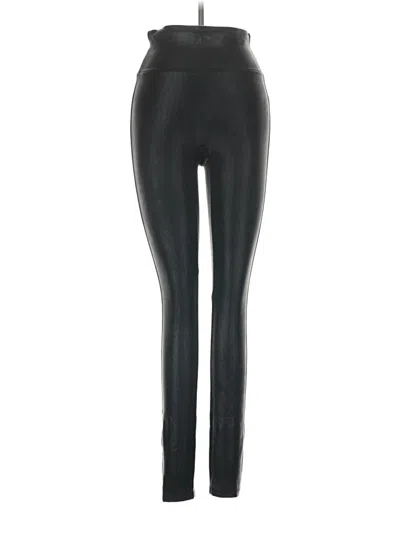 Pre-owned Spanx Active Pants In Black
