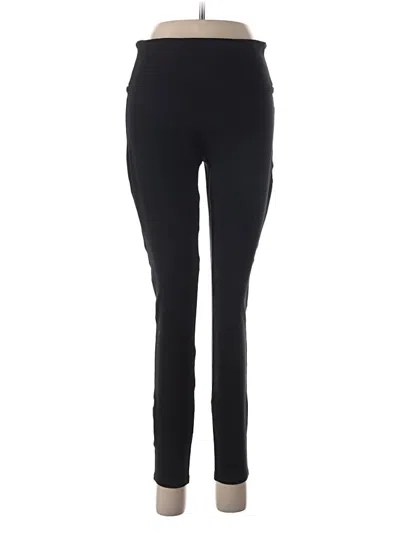 Pre-owned Spanx Active Pants In Black