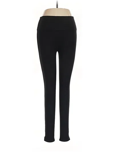 Pre-owned Spanx Active Pants In Black