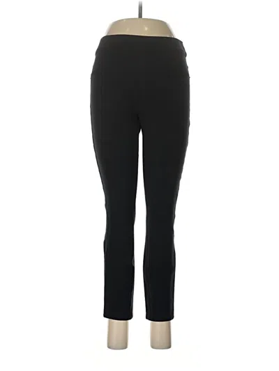 Pre-owned Spanx Active Pants In Black