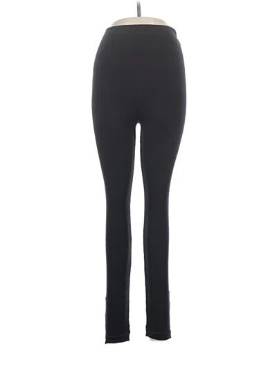Pre-owned Spanx Active Pants In Black