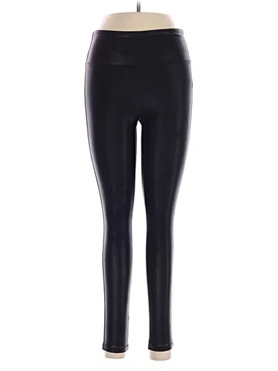 Pre-owned Spanx Active Pants In Black
