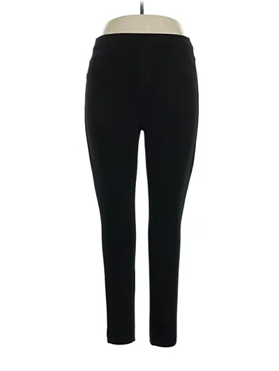 Pre-owned Spanx Active Pants In Black