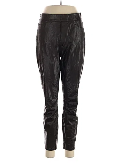 Pre-owned Spanx Active Pants In Black