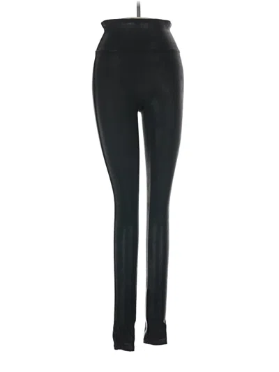 Pre-owned Spanx Active Pants In Black