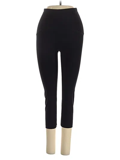 Pre-owned Spanx Active Pants In Black