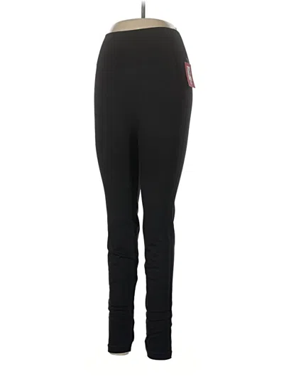 Pre-owned Spanx Active Pants In Black