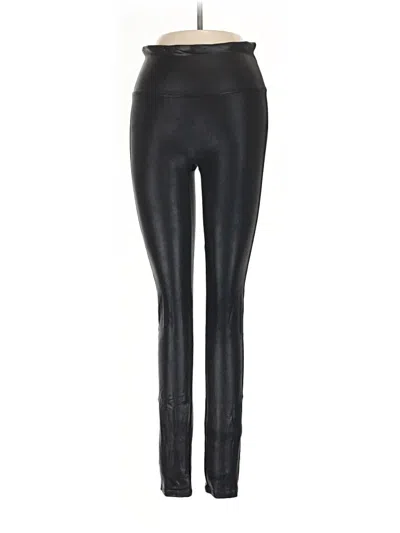 Pre-owned Spanx Active Pants In Black