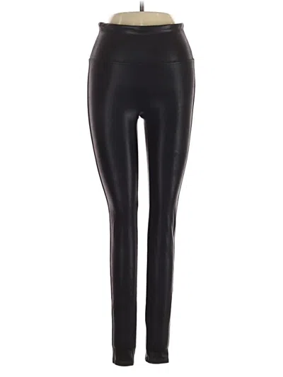 Pre-owned Spanx Active Pants In Black