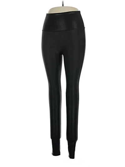 Pre-owned Spanx Active Pants In Black