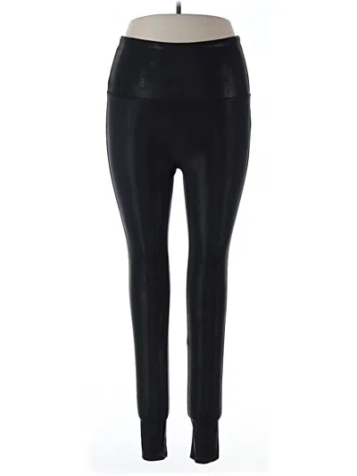 Pre-owned Spanx Active Pants In Black