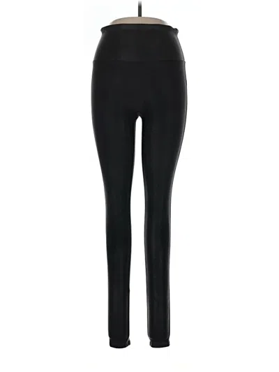 Pre-owned Spanx Active Pants In Black