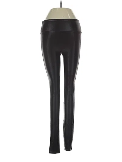 Pre-owned Spanx Active Pants In Black