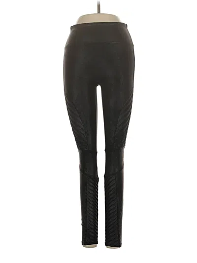 Pre-owned Spanx Active Pants In Black