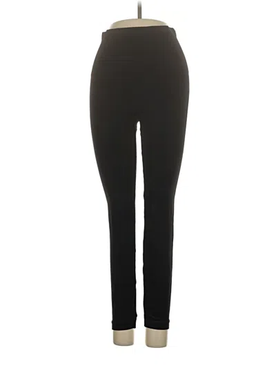 Pre-owned Spanx Active Pants In Black