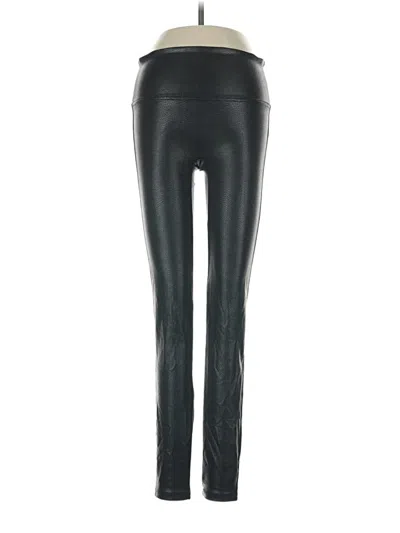 Pre-owned Spanx Active Pants In Black