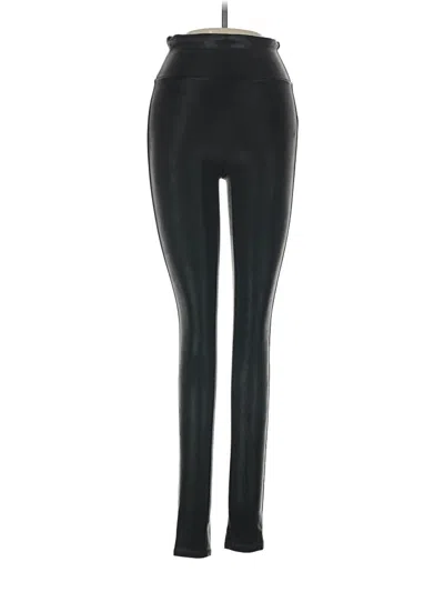Pre-owned Spanx Active Pants In Black