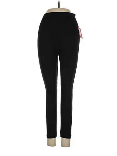 Pre-owned Spanx Active Pants In Black