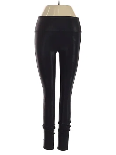 Pre-owned Spanx Active Pants In Black