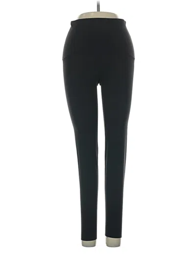 Pre-owned Spanx Active Pants In Black