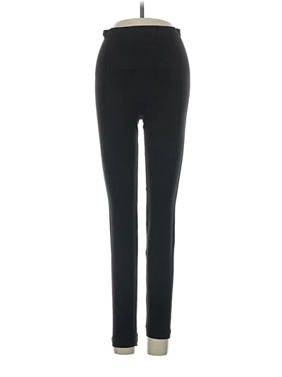 Pre-owned Spanx Active Pants In Black