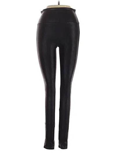 Pre-owned Spanx Active Pants In Black