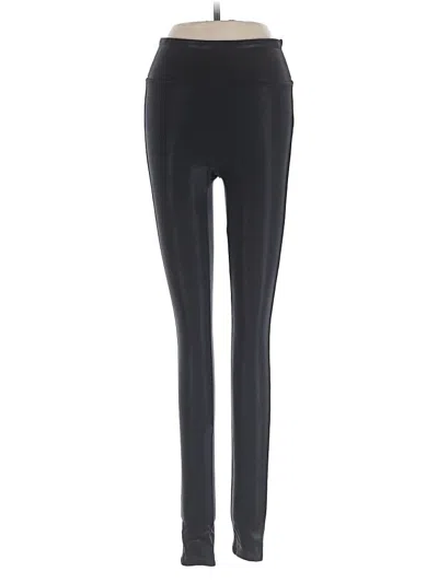 Pre-owned Spanx Active Pants In Black