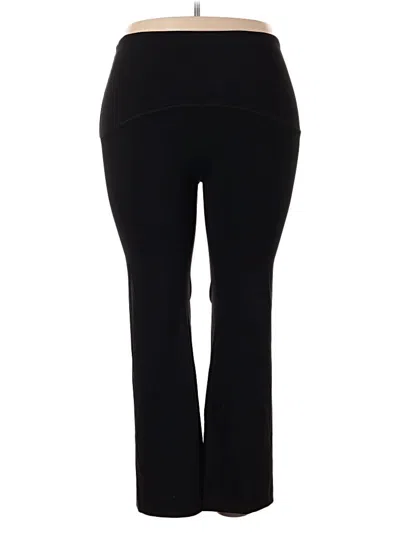 Pre-owned Spanx Active Pants In Black