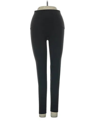 Pre-owned Spanx Active Pants In Black