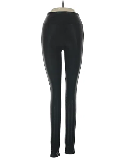 Pre-owned Spanx Active Pants In Black