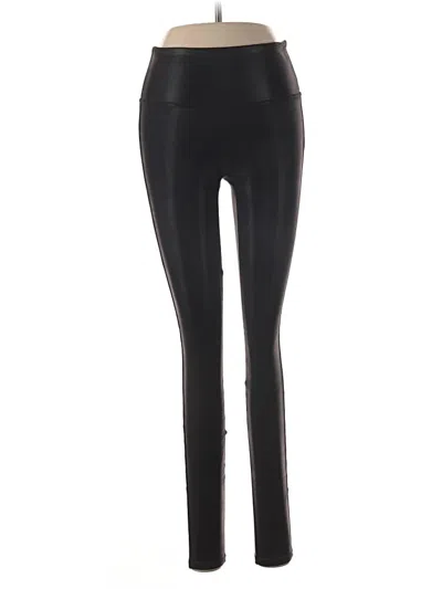 Pre-owned Spanx Active Pants In Black
