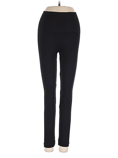 Pre-owned Spanx Active Pants In Black
