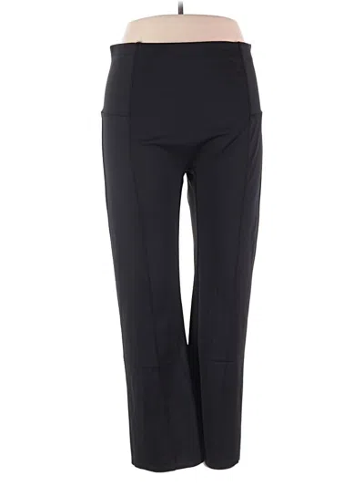 Pre-owned Spanx Active Pants In Black