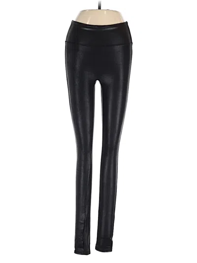 Pre-owned Spanx Active Pants In Black