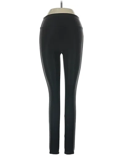 Pre-owned Spanx Active Pants In Black