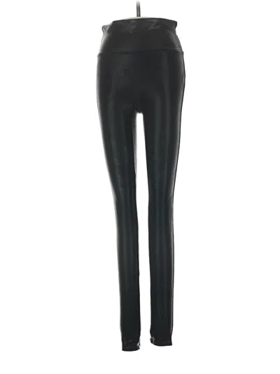Pre-owned Spanx Active Pants In Black